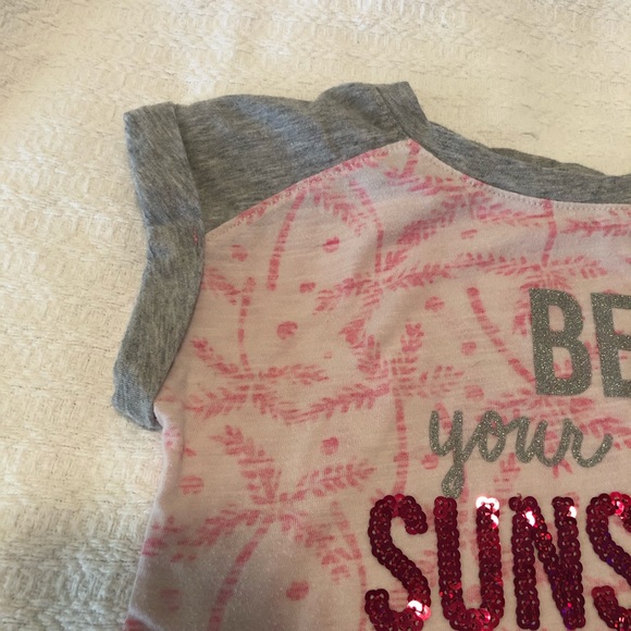 Cat & Jack Sequined and Glitter T-shirt - Picture 3 of 4